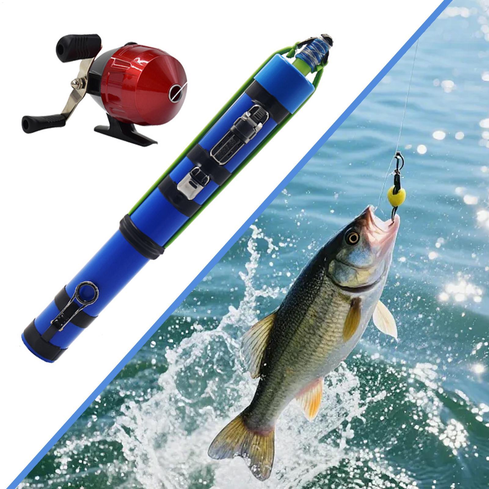 Fishing Kit Compact - 낚싯대 슬링샷 디자인 컴팩트 낚시 도구
