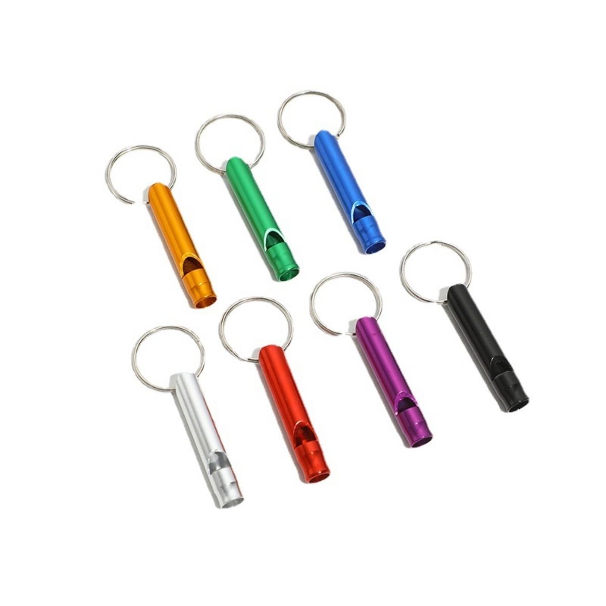 Emergency Whistle Loud - 7Pcs 무작위 색상 비상 호루라기(키 체인