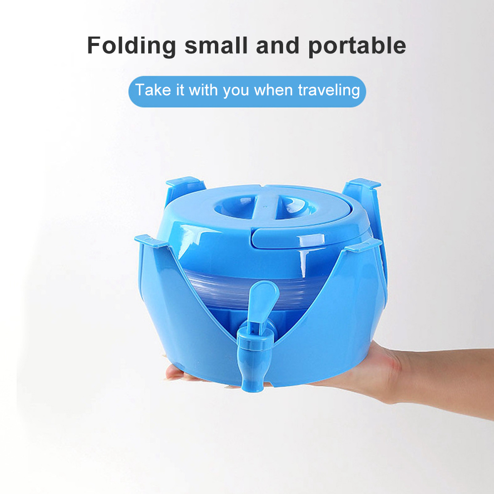 접이식 물통 PP 재사용 가능 물 디스펜서 캠핑 피크닉 - Water Bag Collapsible 리뷰 및 가격