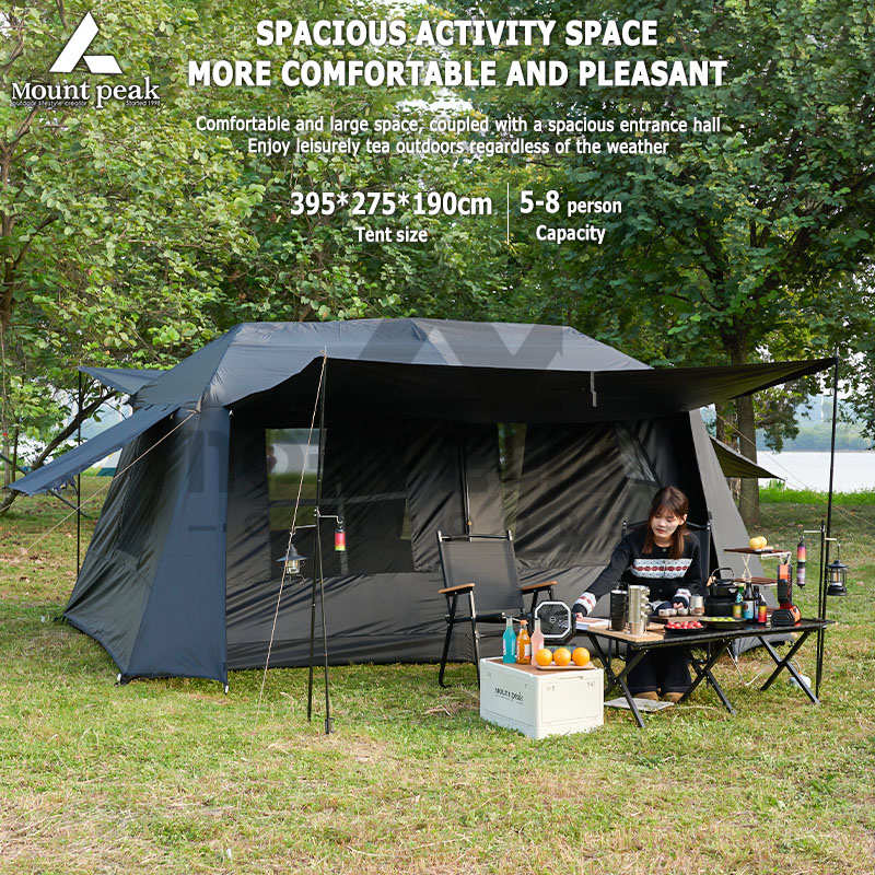 마운트 피크 자동 대형 캠핑 텐트 3-8인용 빠른 설치 - Emergency Mylar Tent 리뷰 및 가격