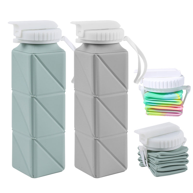 밀짚 뚜껑이있는 620ml 접이식 물병 컵 여행 체육관 - Water Bag Collapsible 리뷰 및 가격