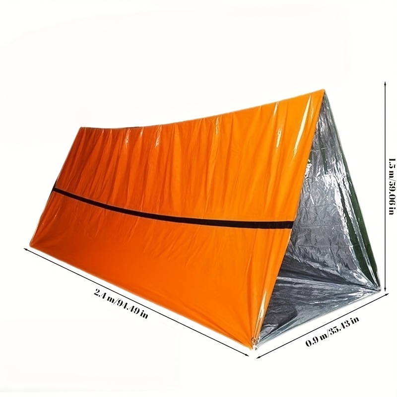 9종 비상 생존 키트, 보온 비비백, 판초, 텐트, 호 - Emergency Mylar Tent 리뷰 및 가격
